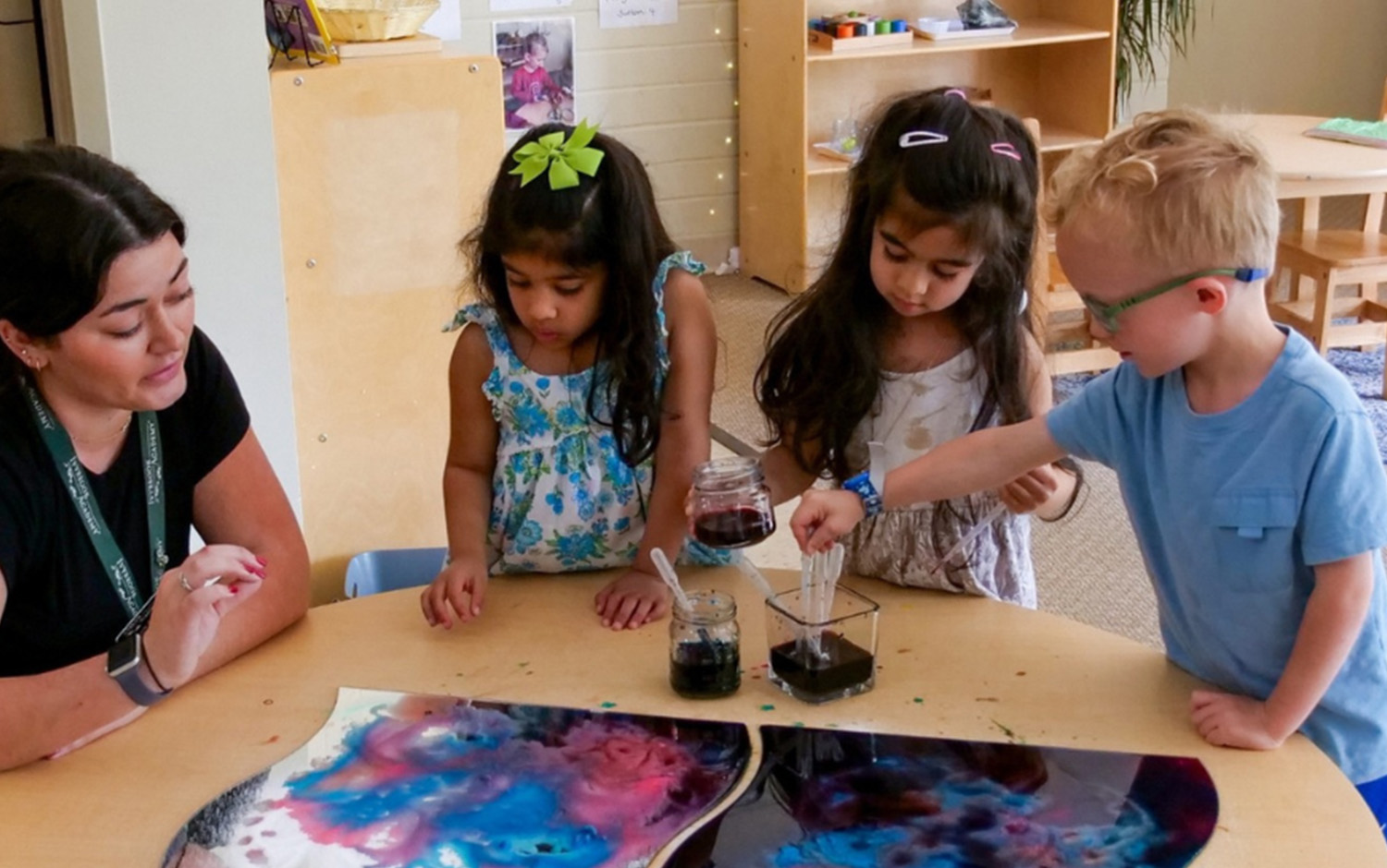 an entire day of preschool curriculum